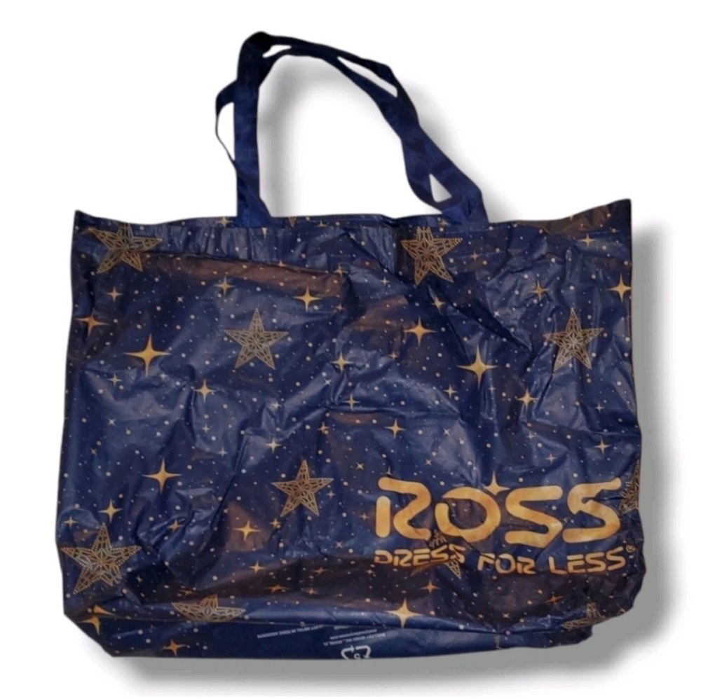 Ross Blue Starry Tote Bag